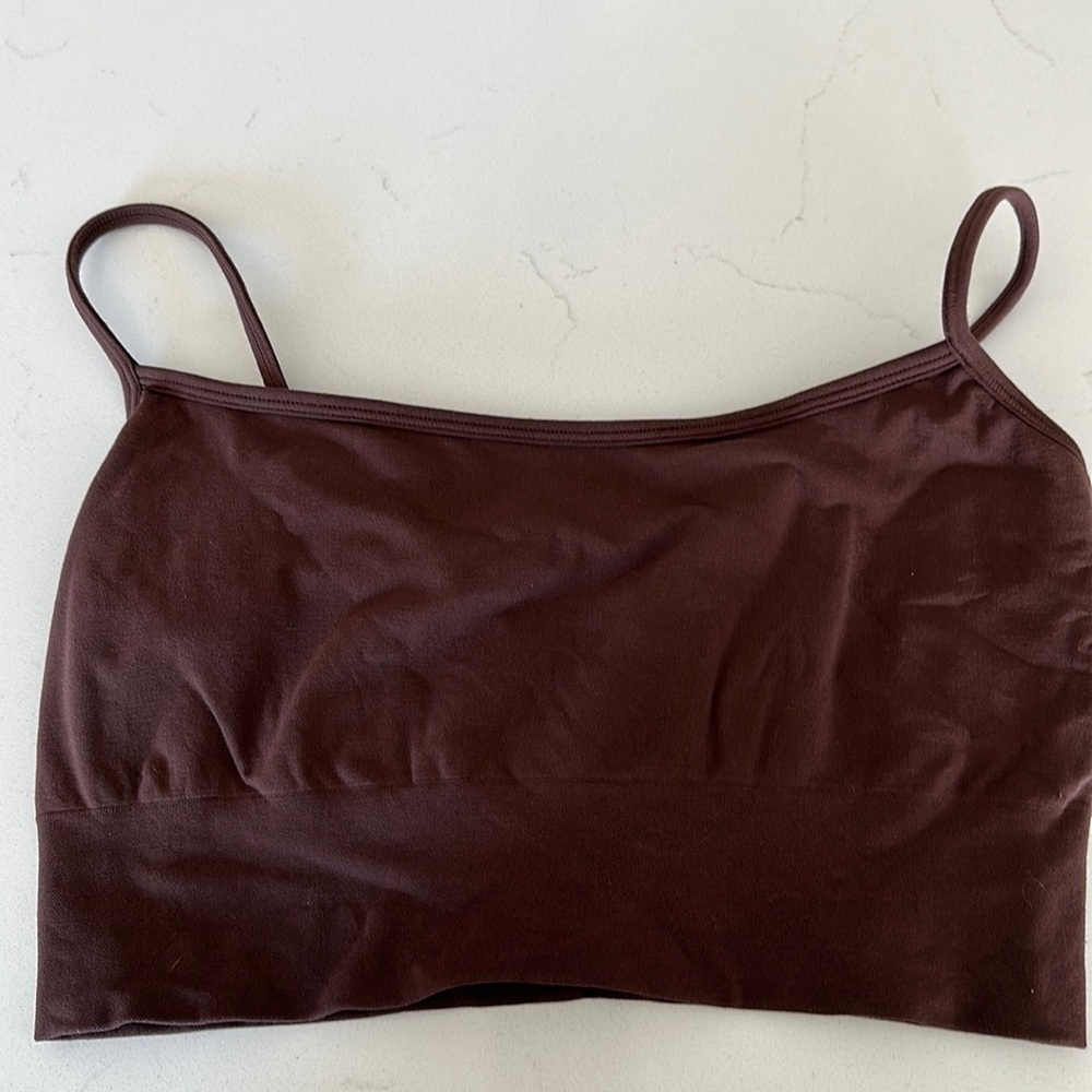 Dark brown SKIMS bralette size 2x/3x EUC!!